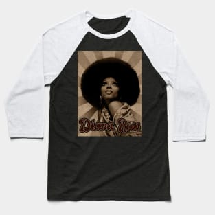 Vintage Classic Diana Ross Baseball T-Shirt